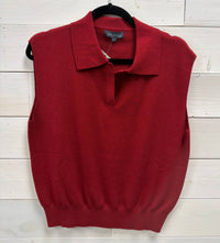 Pixi + Ivy Women's Khor Sweater Blouse in burgundy - women's blouse