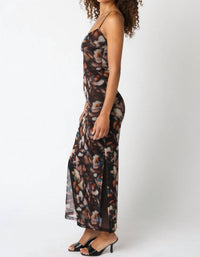 Olivaceous - Lina Mesh Dress