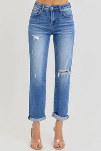 Risen - Ginny High Rise Girlfriend Jeans