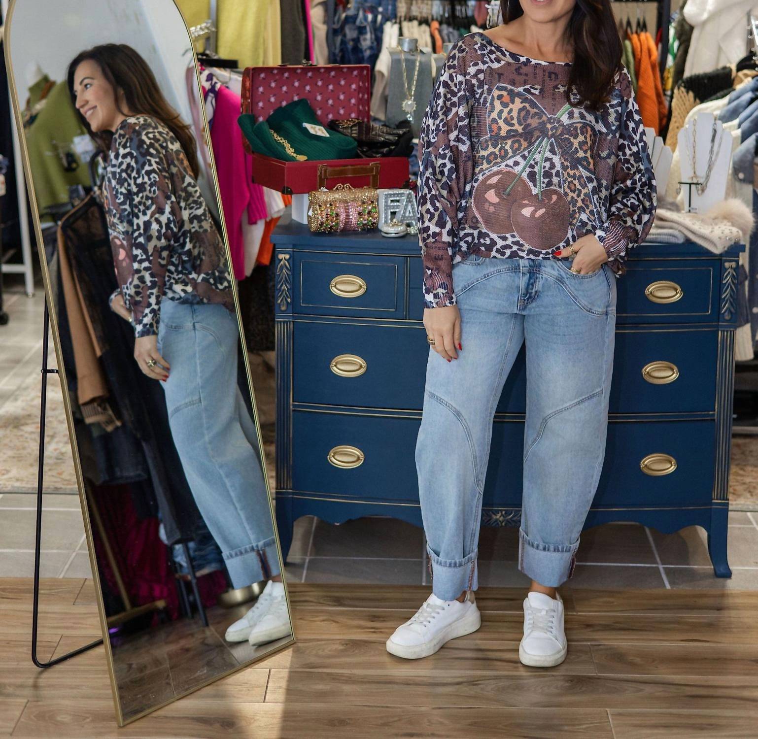Saige Denim - Women's Barrel Jeans