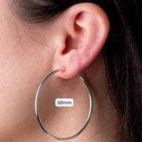Eklexic - Women's 2.5" Ava Hoops