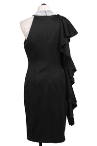 Frank Lyman - Women's Ruffle Sided Dress