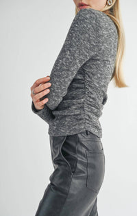 Sage The Label - New Romantics Long Sleeve Ruched Top