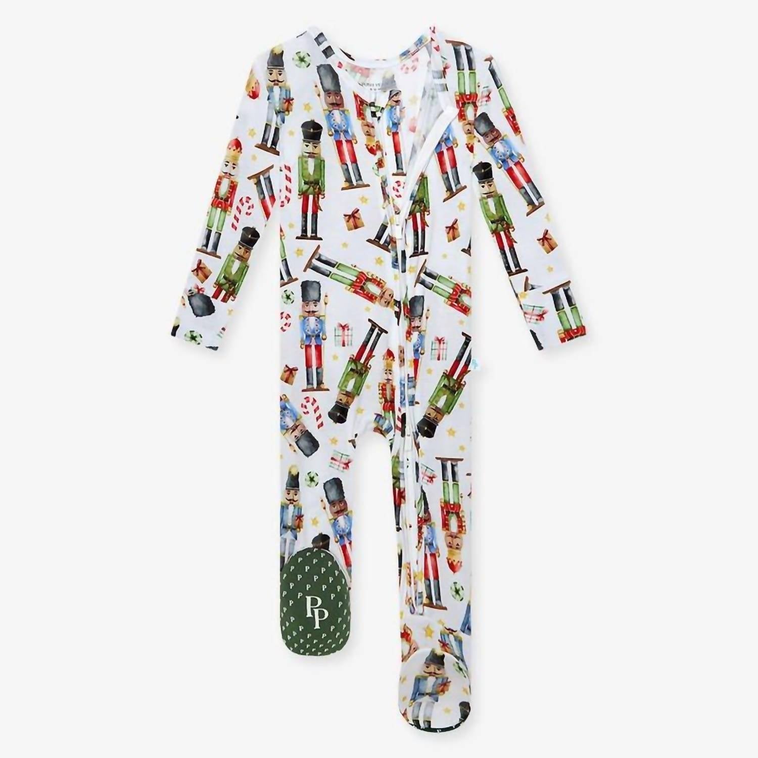 Posh Peanut - Baby's Nutcracker Footie Pajamas