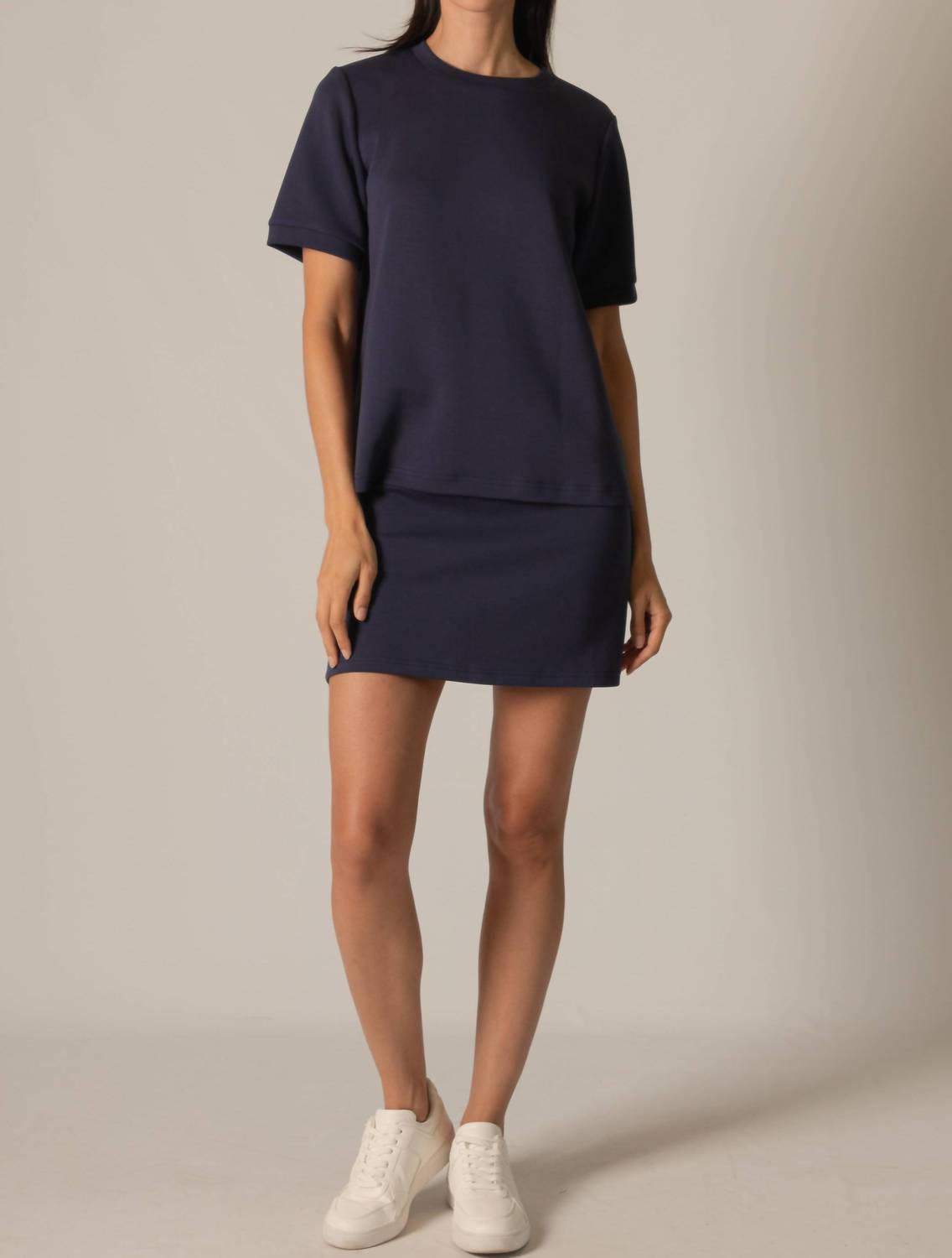 P.Cill - Modal Round Neck Short Sleeve Tee