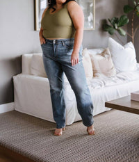 Yelete - Relevant Ribbed Seamless Reversible Tank Top - Plus