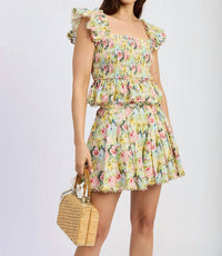 En Saison - Cairo Peplum Top