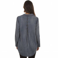 Scully - Denim Hi Lo Blouse
