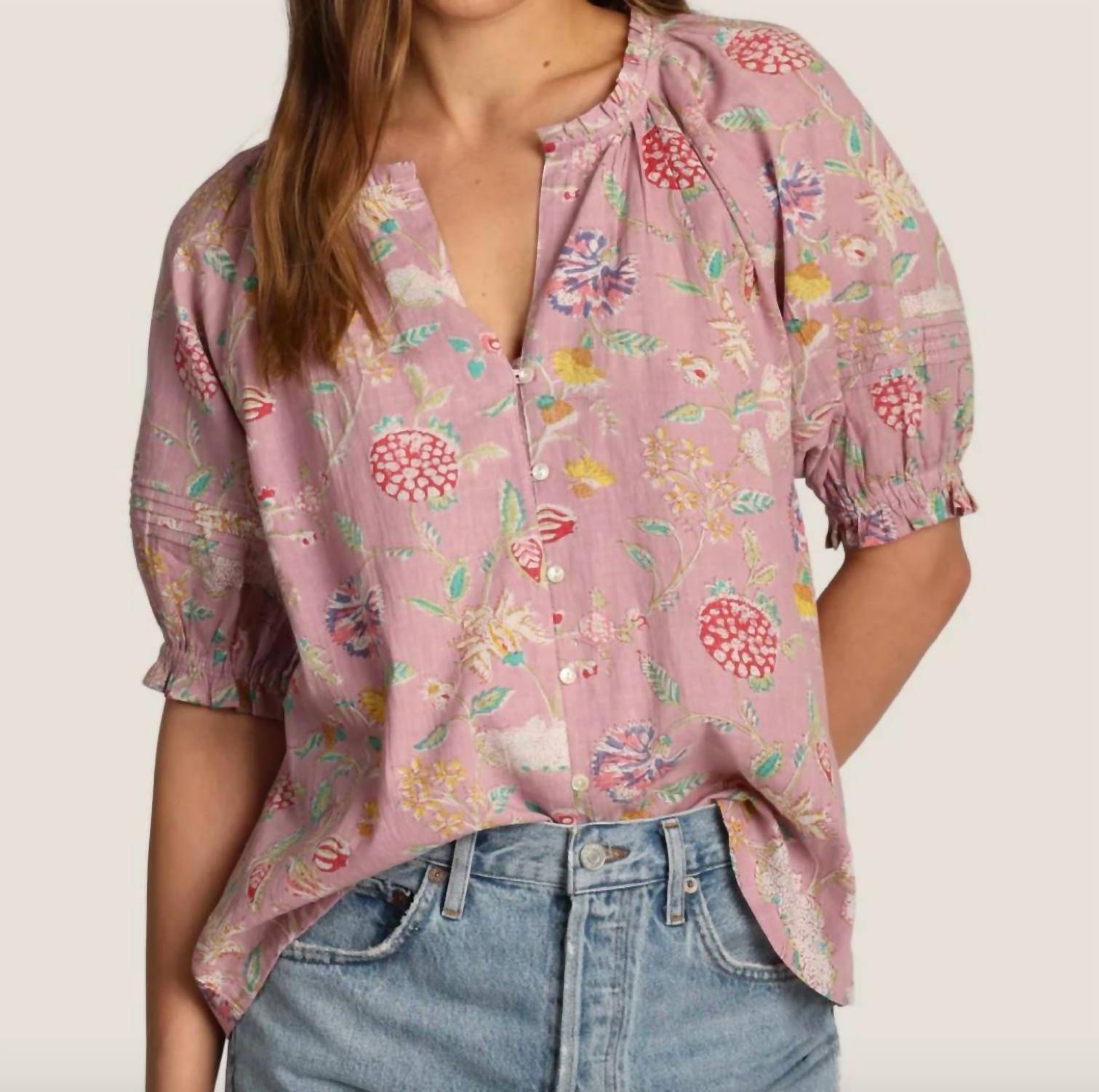 Dylan - Petal Print Blouse