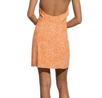 Levee - Abigail Spotted Halter Dress