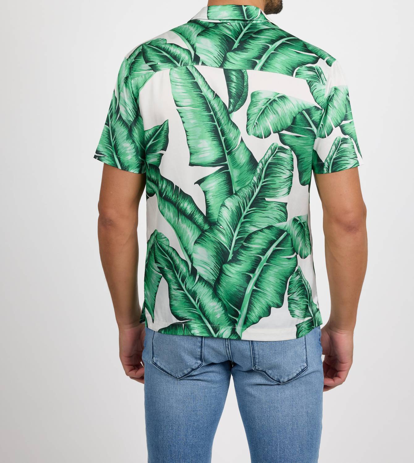 Monfrere Bond Short Sleeve Button Down Shirt in beverly hills - women's t-shirt - alternate view