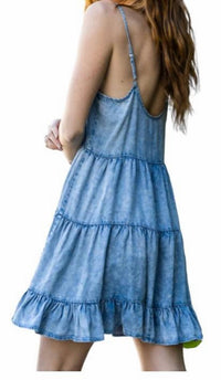 En Creme - Cami Denim Dress