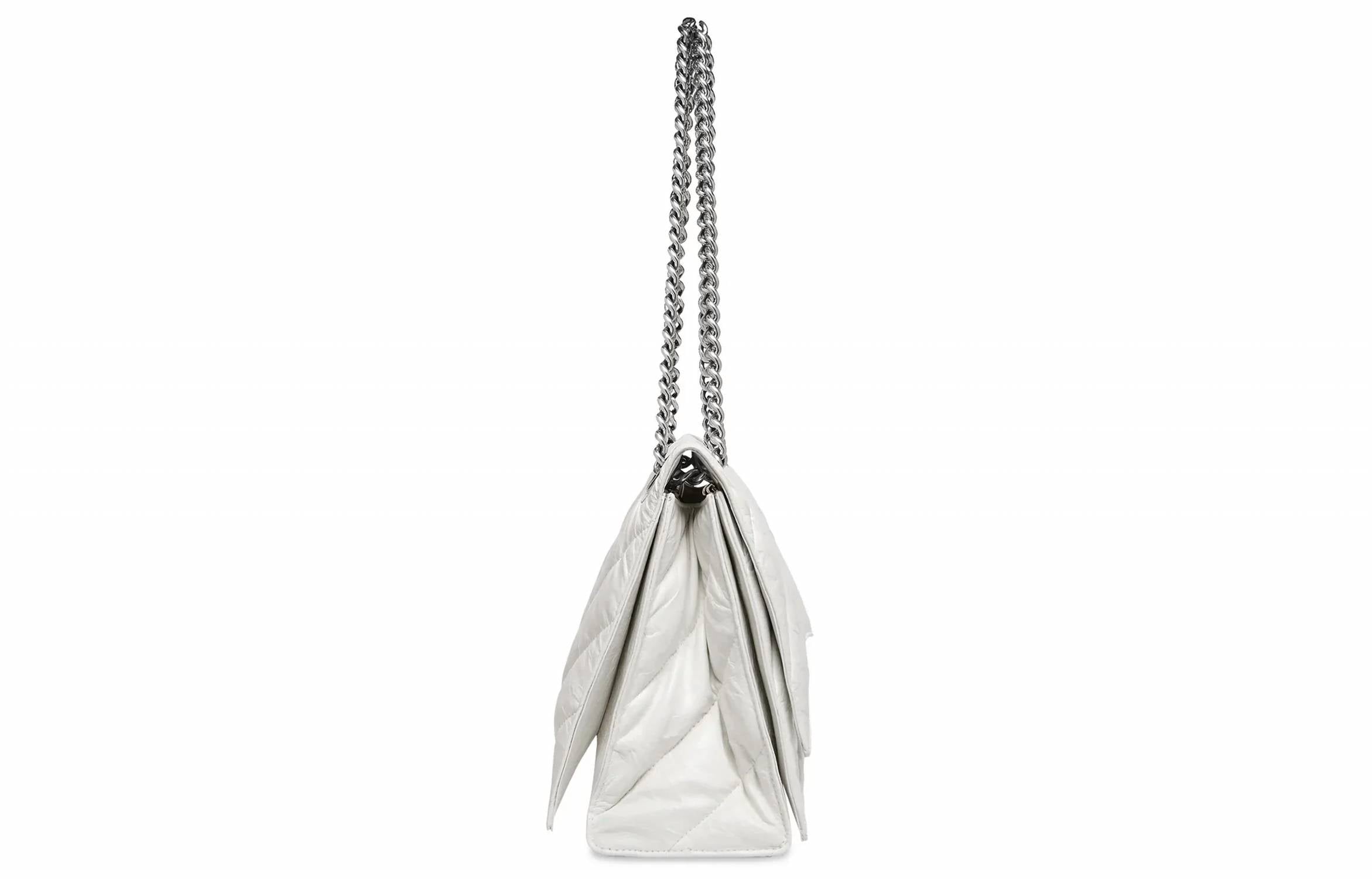 Balenciaga - Women's Quilted Crush Chain Bag