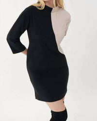 Joseph Ribkoff - Camila Color Block Mini Dress