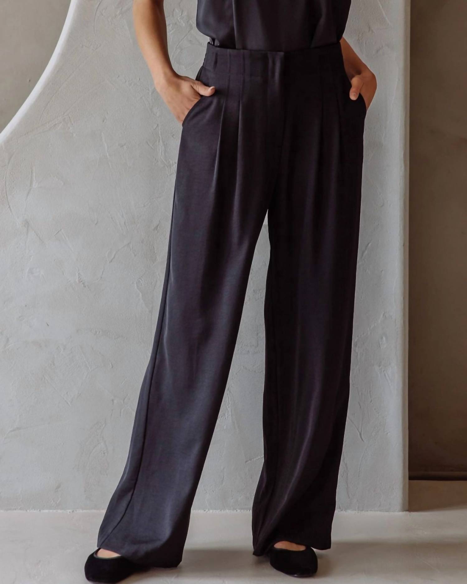 Skies Are Blue - Recycled Wide Leg Pant