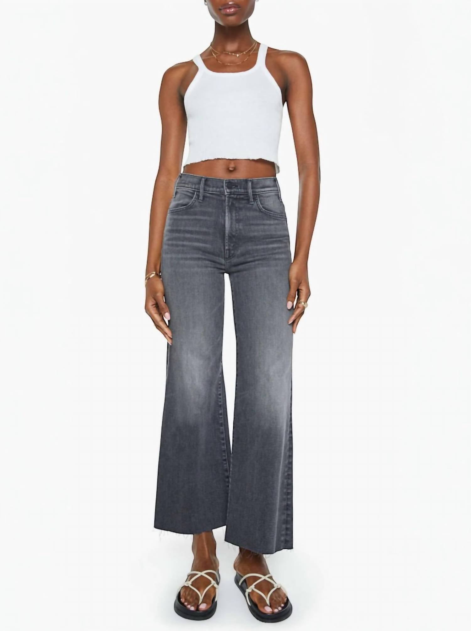Mother - Hustler Roller Ankle Fray Jeans