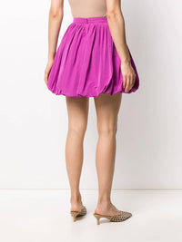 Valentino - Pleated Bubble Hem Skirt