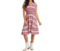 Panhandle - Short Sleeve Elastic Waist Dress