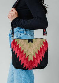 Panache Apparel - Women's Western Aztec Crossbody Bag