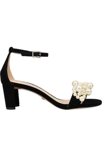 Pelle Moda - Women's Vacie Imitation Pearl Sandal