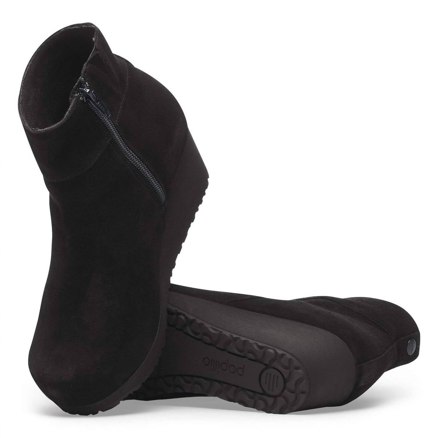 BIRKENSTOCK Women's Ebba Suede Bootie in black - women's shoe - view 4