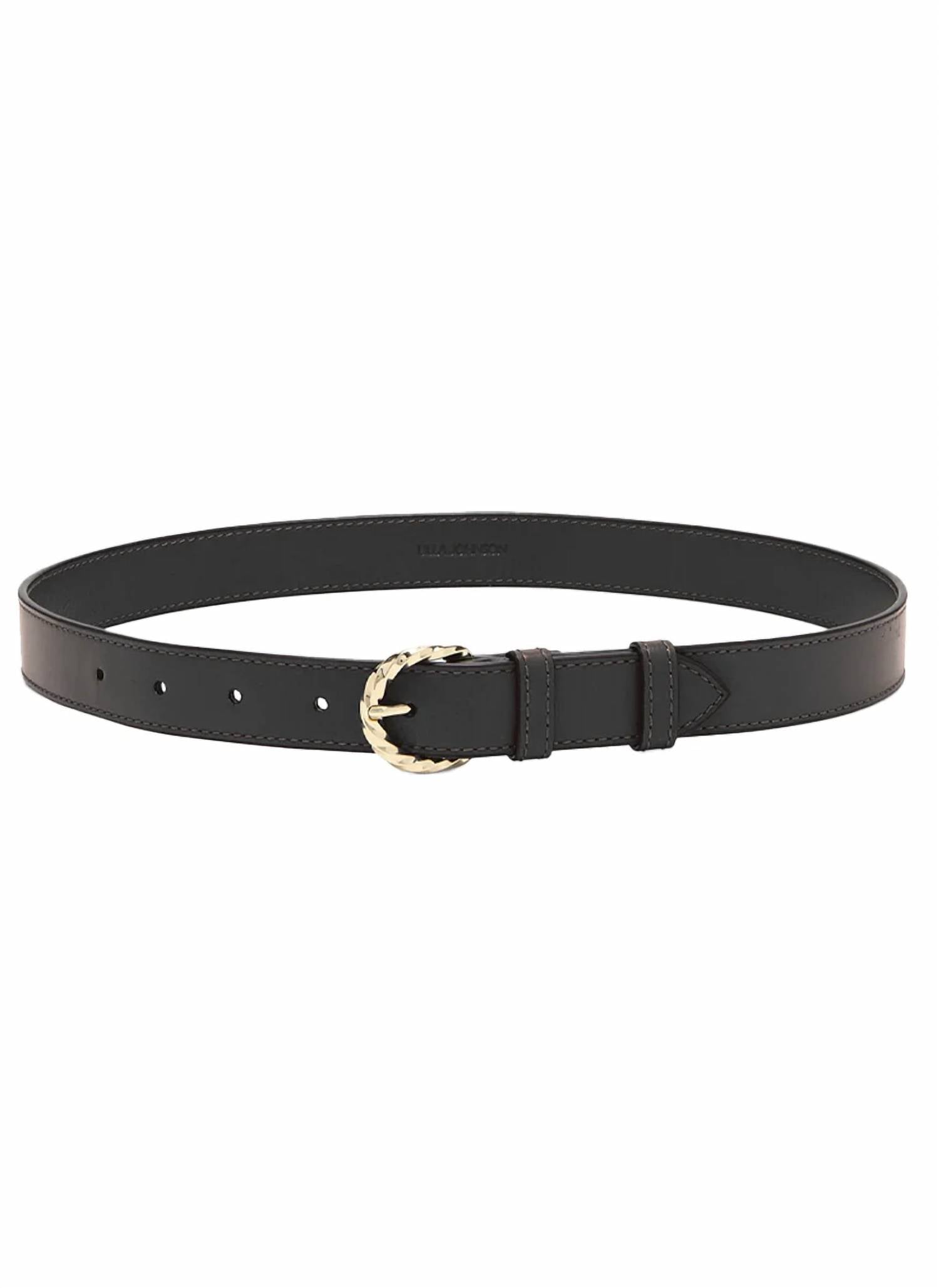 Ulla Johnson - Gia Twisted Buckle Belt