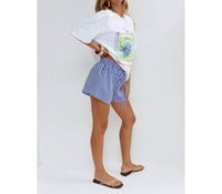 Runaway The Label - Tilka Stripped Shorts