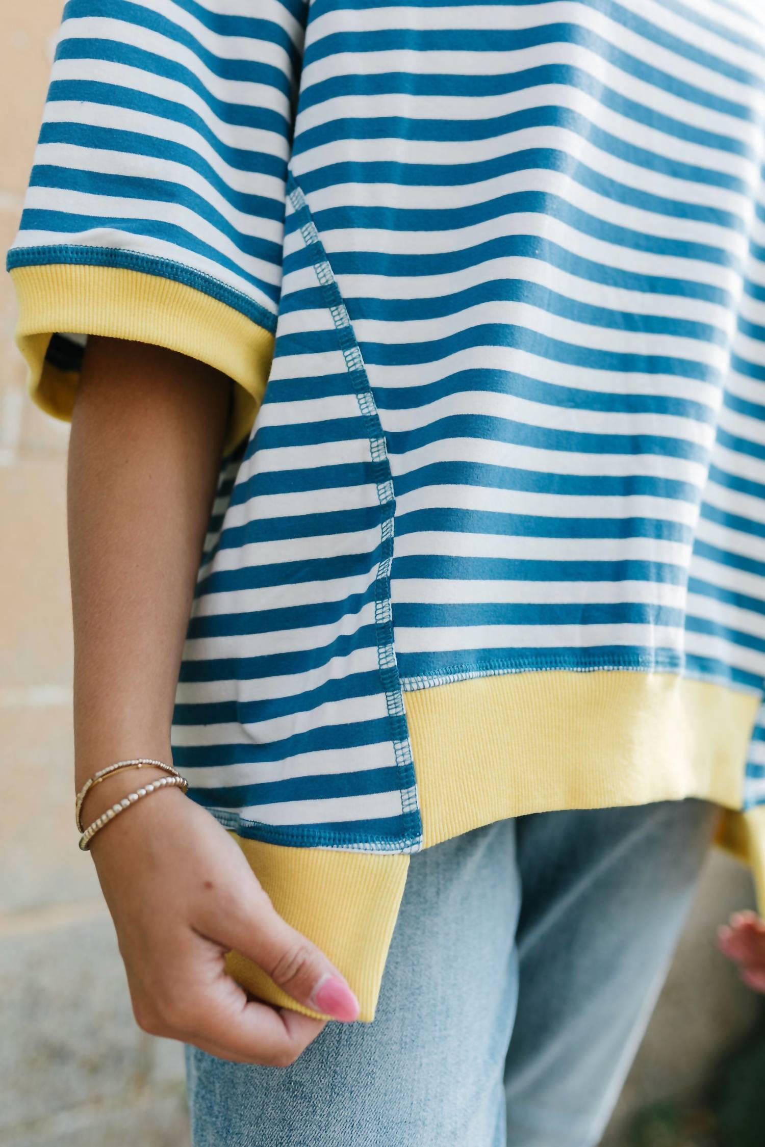 Polagram - Hadley Striped Top