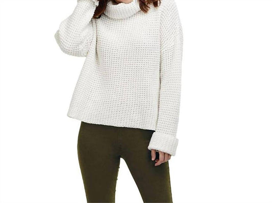 Wendy Waffle Knit Sweater