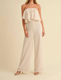 Klesis - Chiffon Tube Jumpsuit