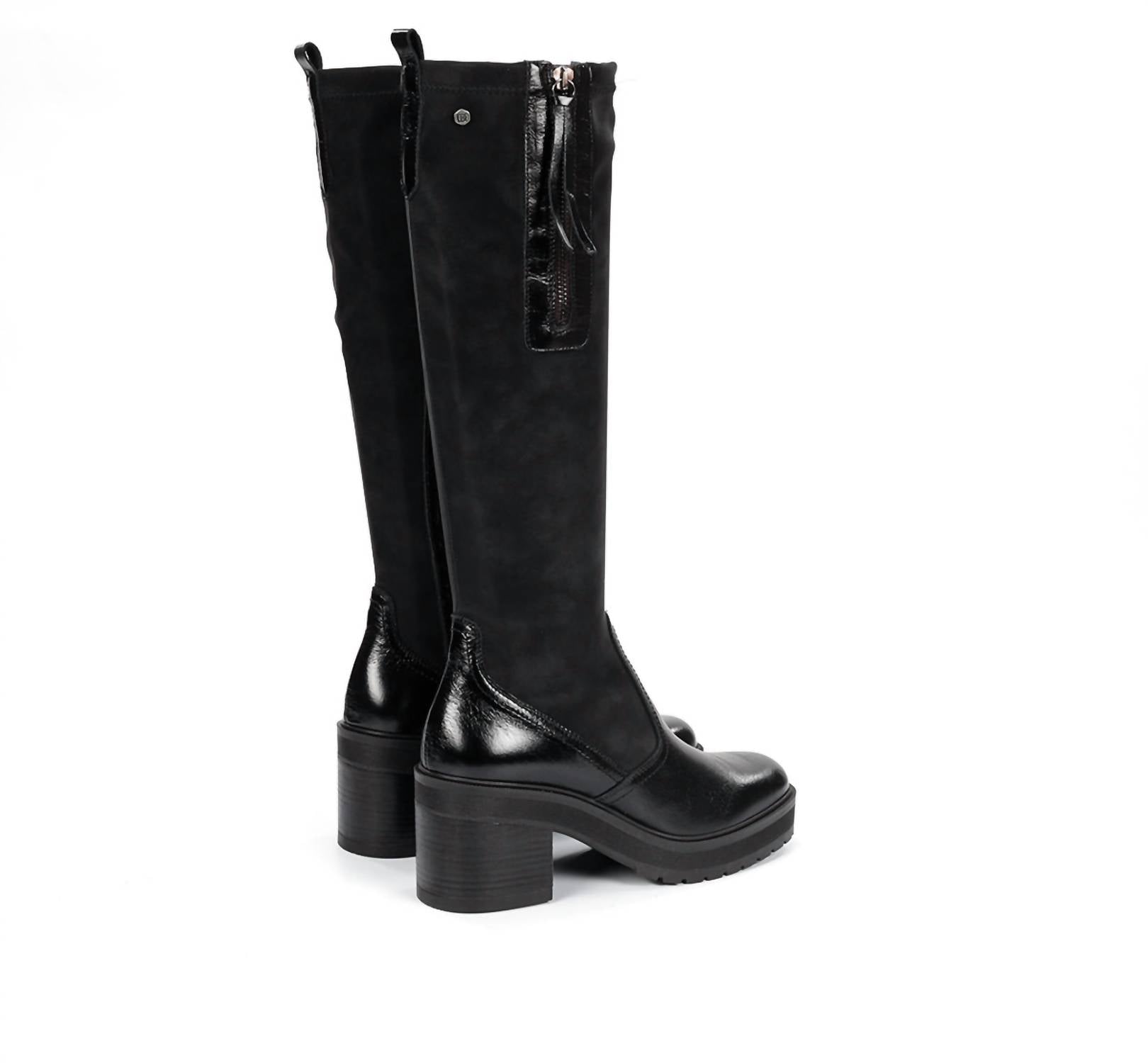 Dorking by Fluchos Women's Sarah Tall Boots in black - women's shoe - view 4