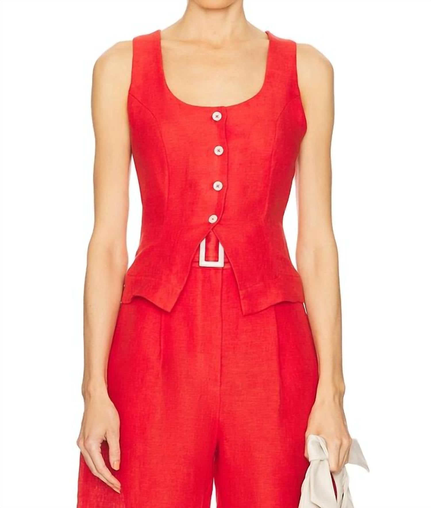 Matthew Bruch - Scoop Neck Vest