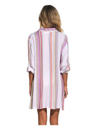 Elan - Bermuda Boyfriend Cover Up Shirt