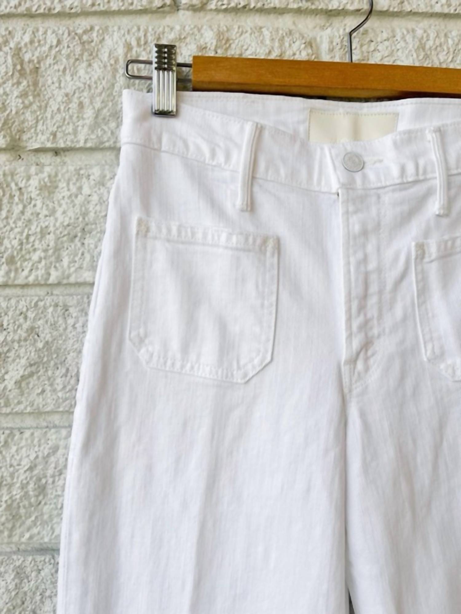 Mother - Patch Pocket Mid Rise Maven Ankle Jeans