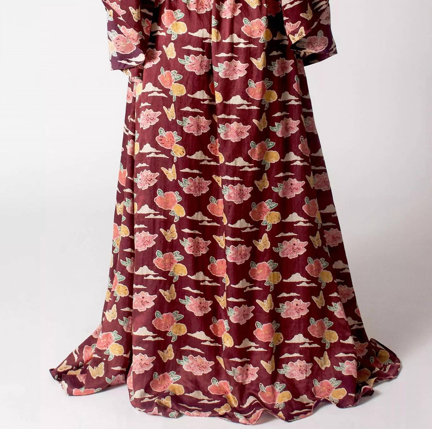Miguelina - Amora Cut-out Floral Maxi Dress