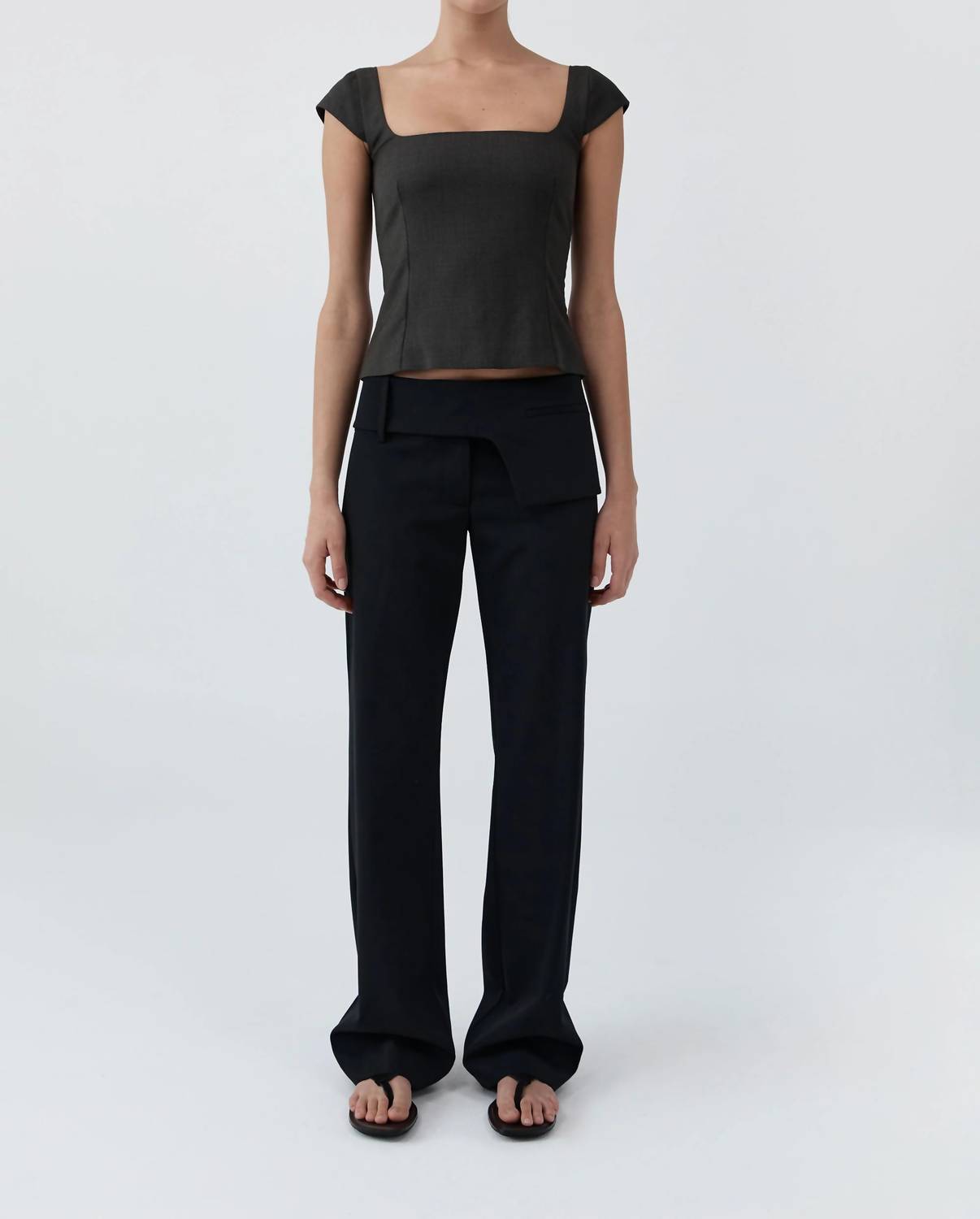 St. Agni - Wool Cap Sleeve Top