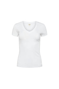 L'Agence - Becca V Neck Tee