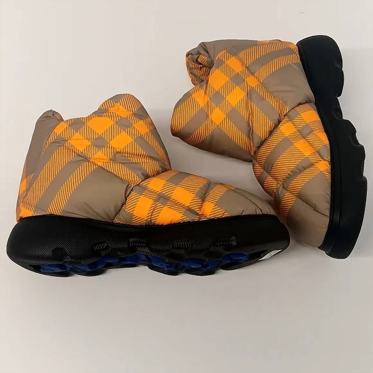 Burberry - Men's Check Pillow Boots