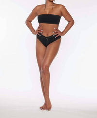 Circular Path - Classic Strapless Bandeau Bikini Top