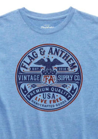 Flags & Anthem - Men's Vintage Supply Short Sleeve Graphic Tee