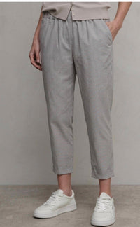 Lis Lareida Leo Ankle Pants in night blue white - women's pants