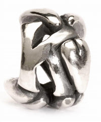 Trollbeads Letter K Sterling Bead in silver - women's jewelry