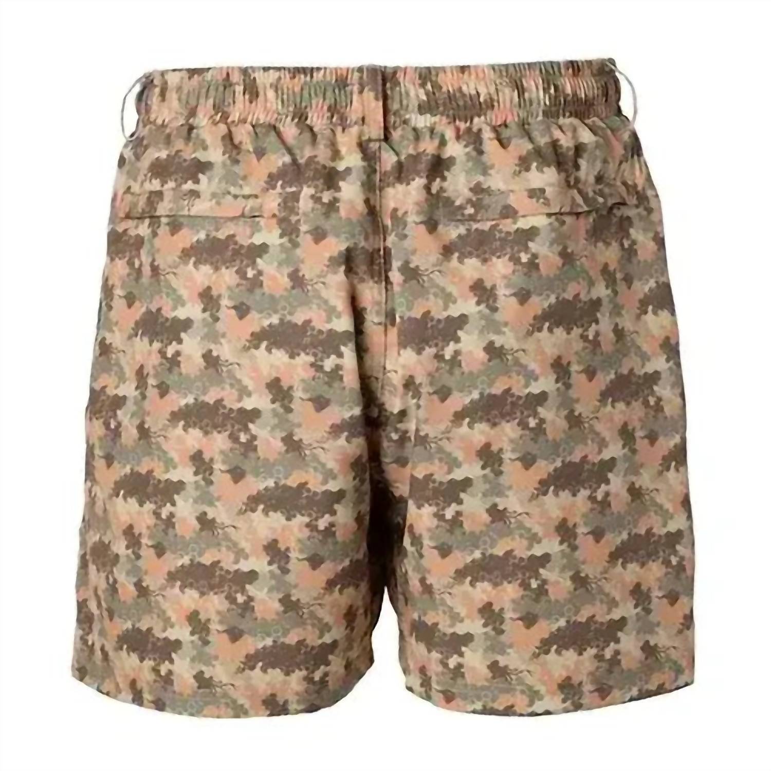 Fieldstone Men's Outland Edge Performance Shorts in camouflage - men's shorts - alternate view