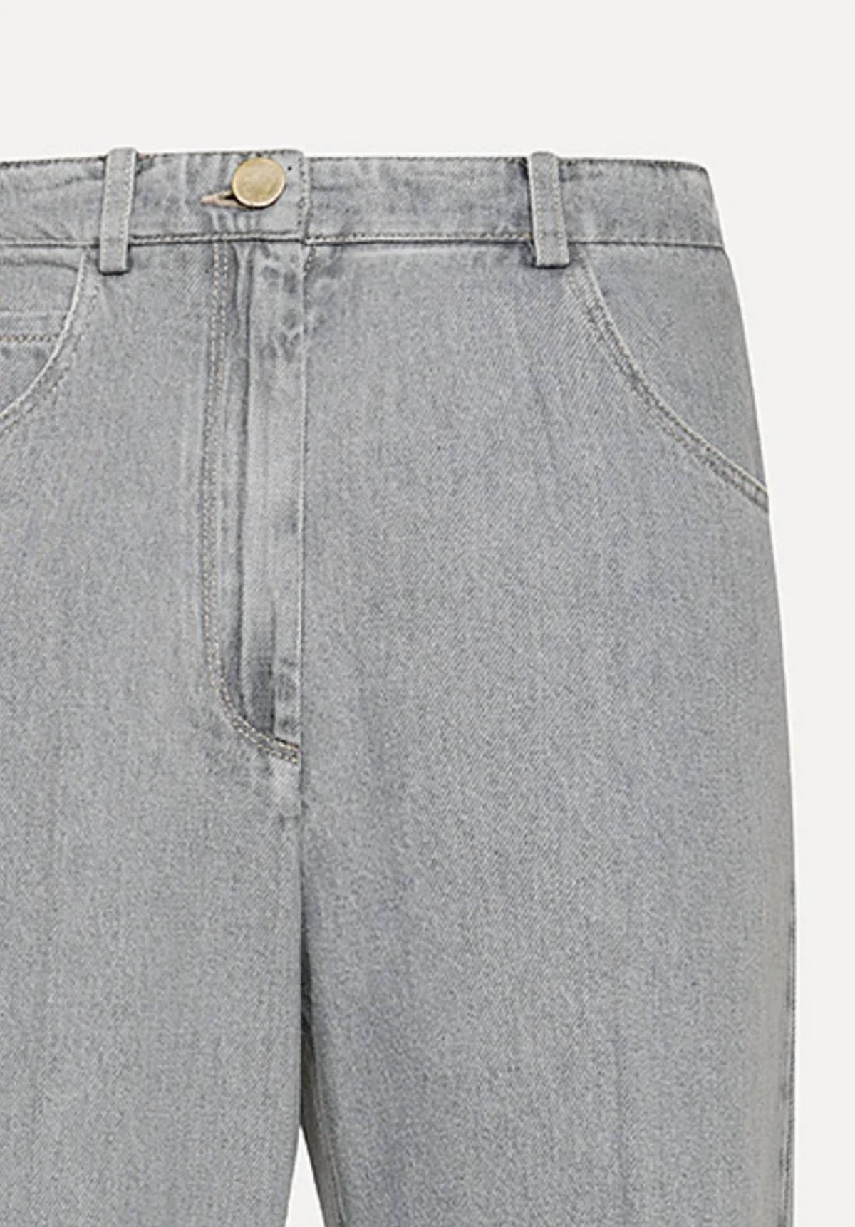 Forte Forte - Women's Denim Regular Waist Pants