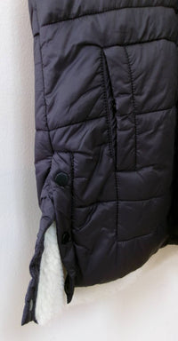 Fdj - Women's Reversible Quilted Vest With Hood