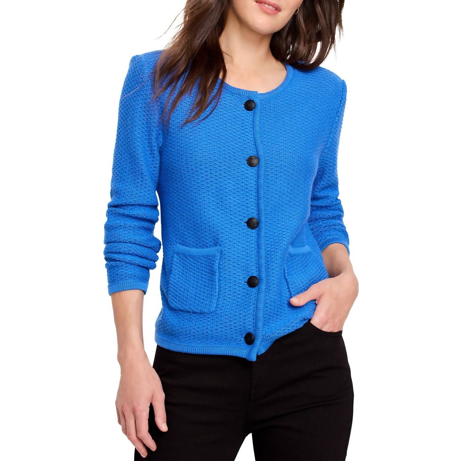Nic + Zoe - Textured Cardigan Sweater