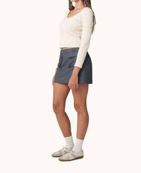 Find Me Now - Tati Scalloped Sweater