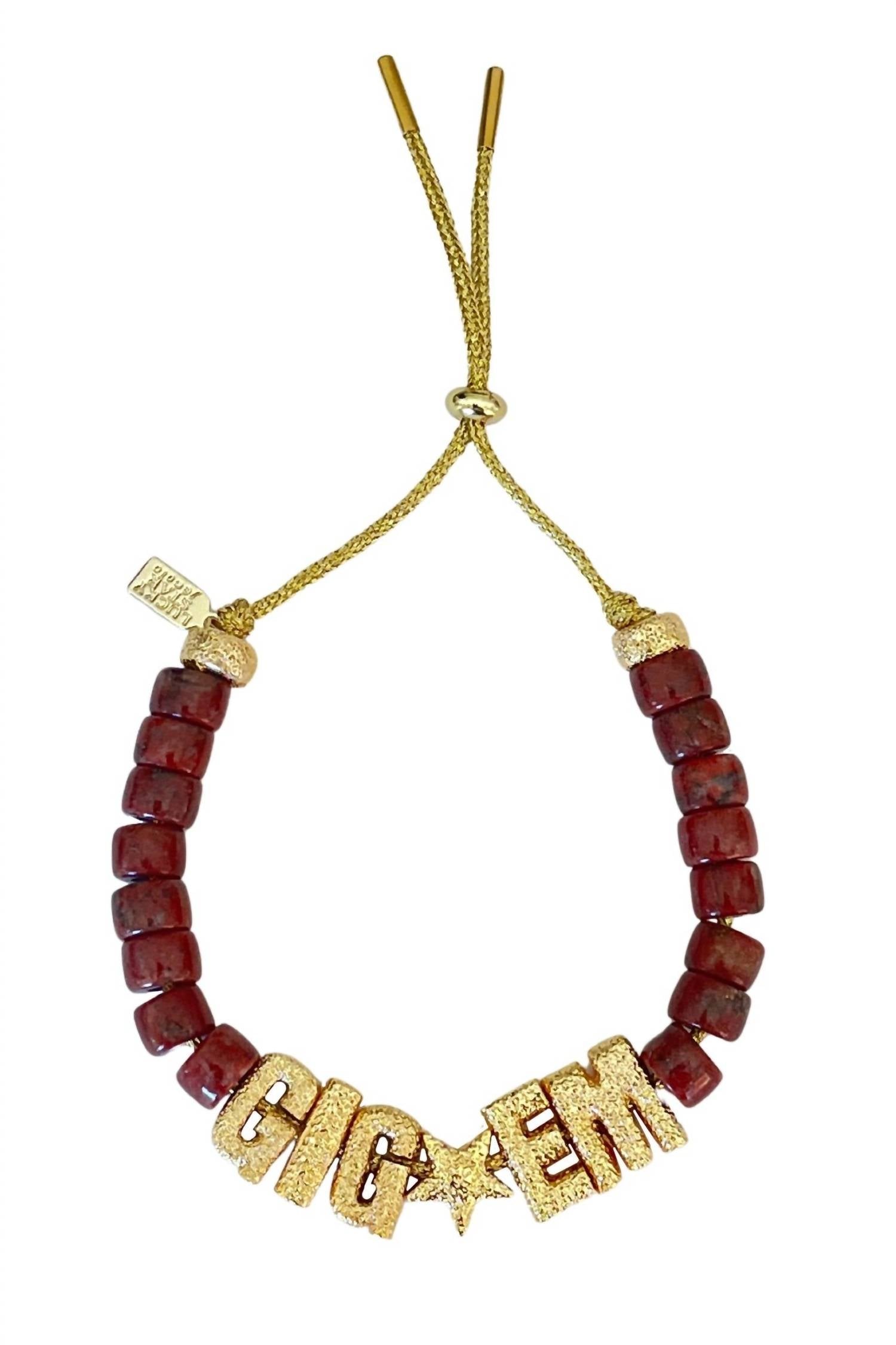 Lucky Star Jewels - Women's Eye Candy Gig Em ID Bracelet