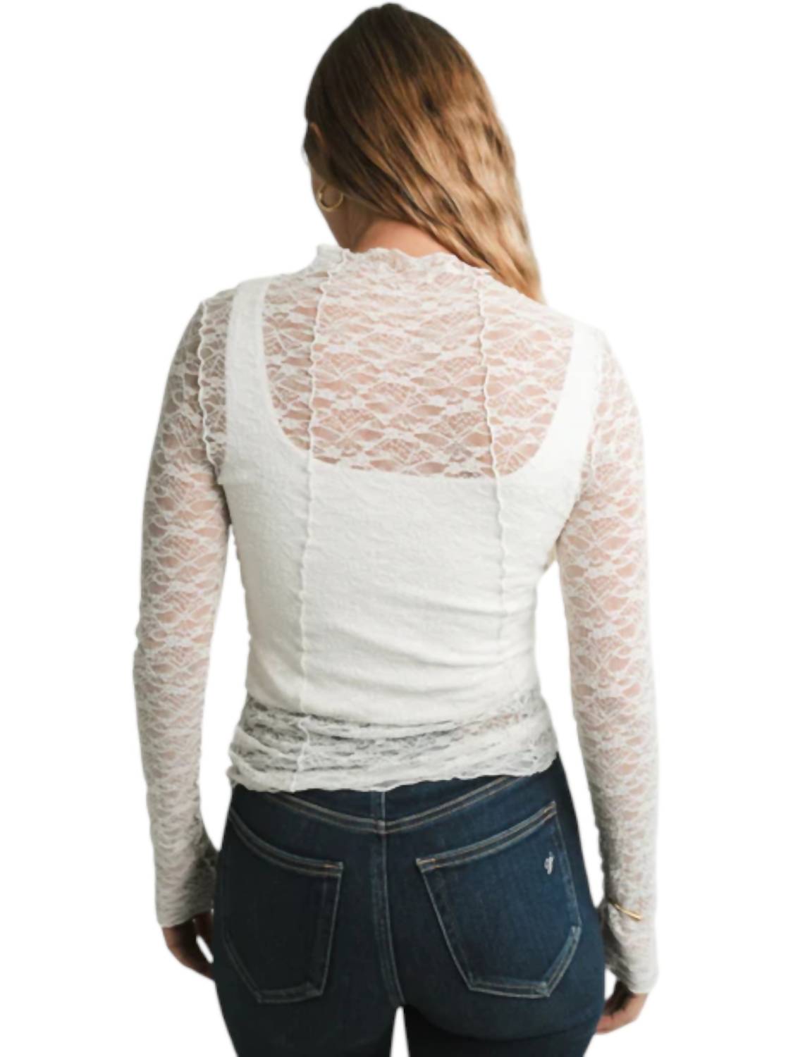 Illa Illa - Samantha Lace Top