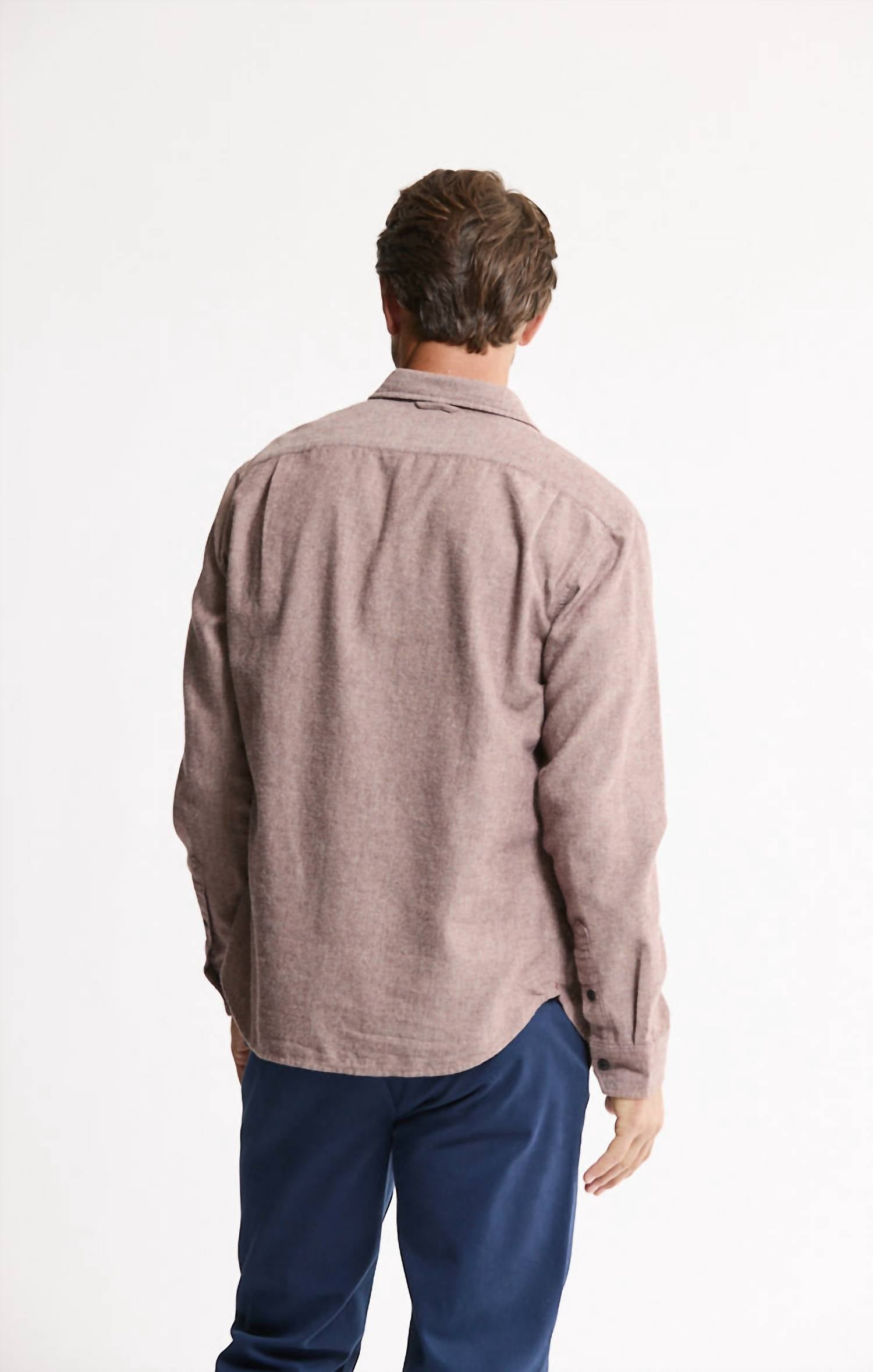 Jachs New York - Manor Twill Button-Up Flannel Shirt